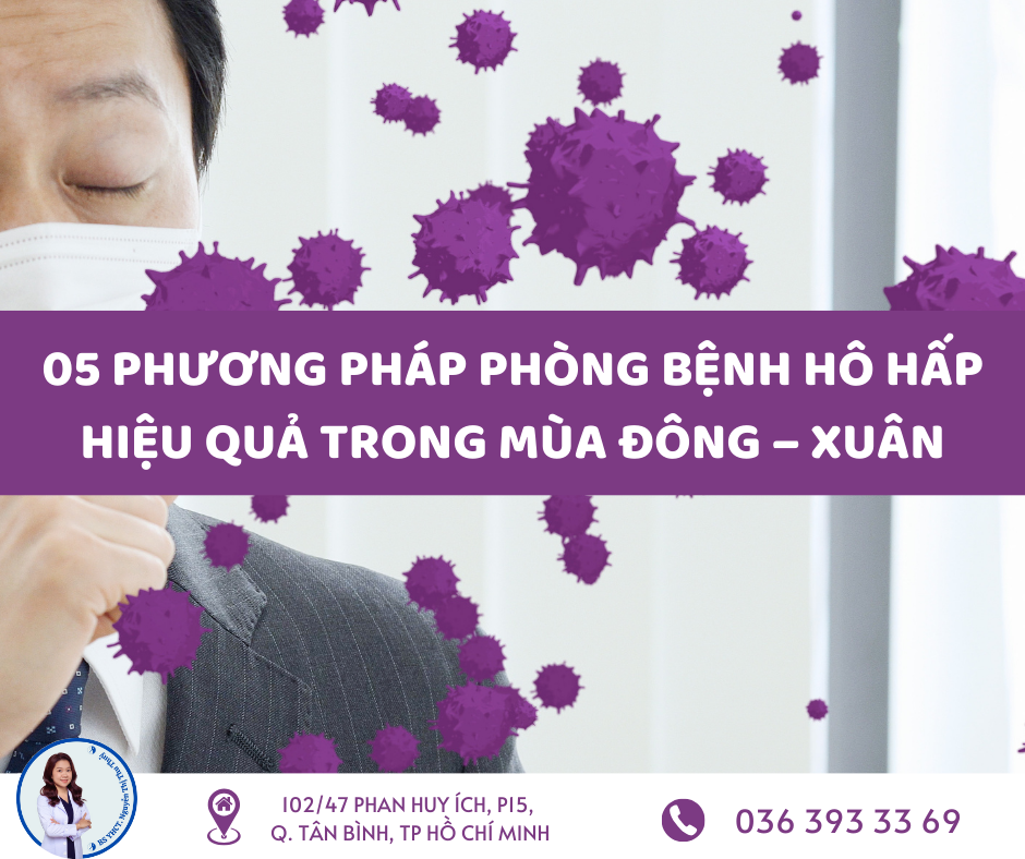 5 phương pháp phòng bệnh hô hấp mùa đông xuân