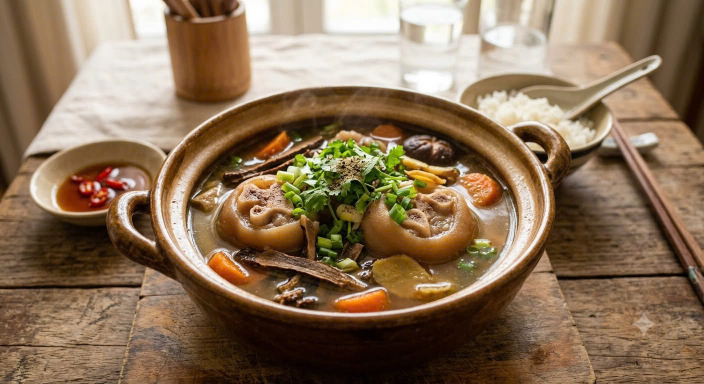 canh duoi heo ham do trong